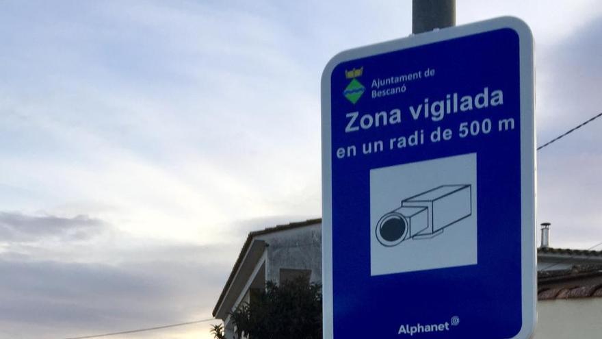 L&#039;Ajuntament de Bescanó instal·la càmeres de seguretat a les urbanitzacions