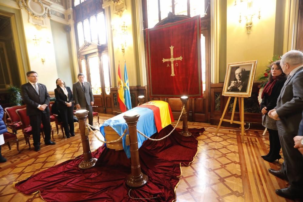 Muere Vicente Álvarez Areces: Capilla ardiente en la Junta del Principado