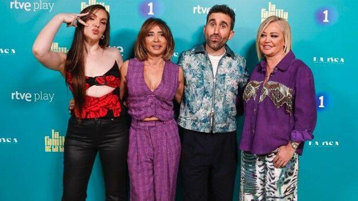De izquierda a derecha, las caras más reconocidas del programa: Inés Hernand, María Patiño, Aitor Albizua y Belén Esteban.