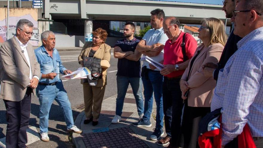 El PP reclama mejoras de la N-552 en Chapela tras diez años de espera