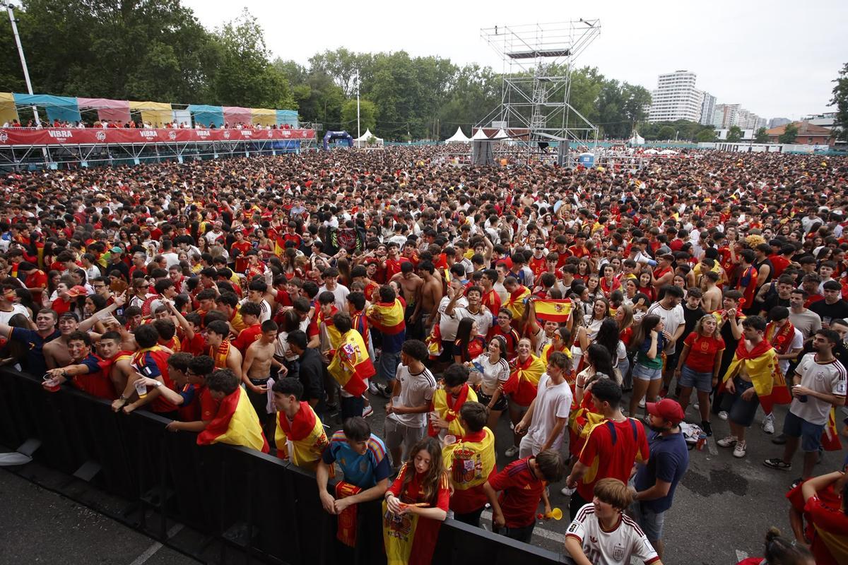 Gijón vive la final del mundial en el Hermanos Castro Gijón vive la final del mundial en el Hermanos Castro