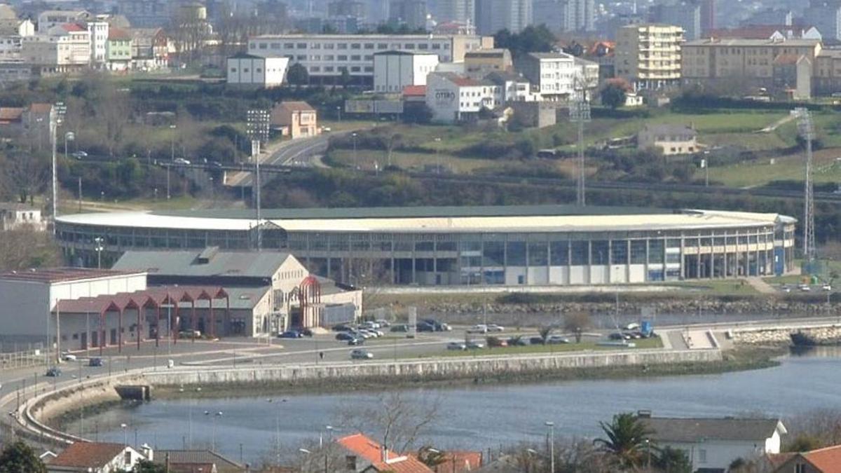 Estadio de A Malata, una de las obras de Gamarra