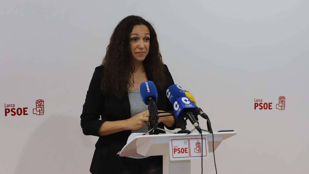 Isabel Casalduero, nueva secretaria general del PSOE en Lorca.