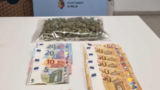 Detenido en Silla con 114 gramos de marihuana y unos 360 euros