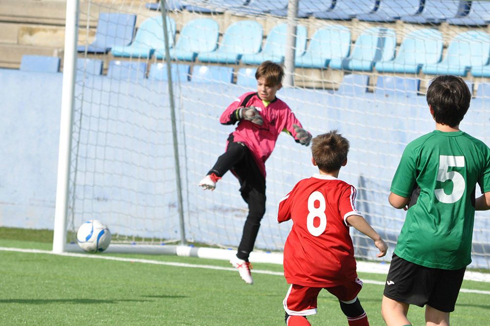 Fútbol base del fin de semana