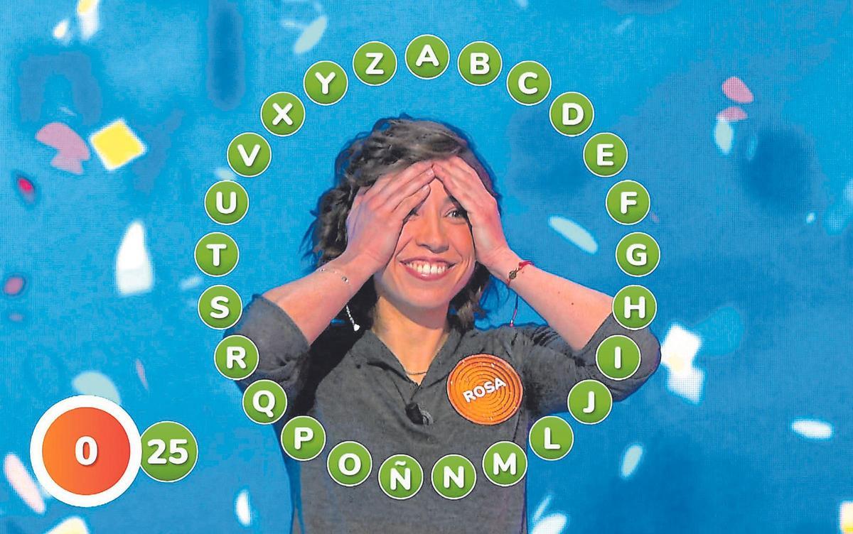 La concursante Rosa Rodríguez se lleva el último bote supermillonario de 'Pasapalabra'