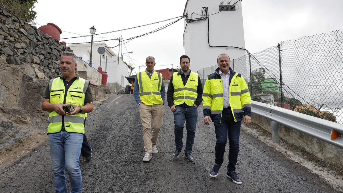 El Cabildo añade otros tres kilómetros al proyecto de repavimentación de La Gavia, en Telde
