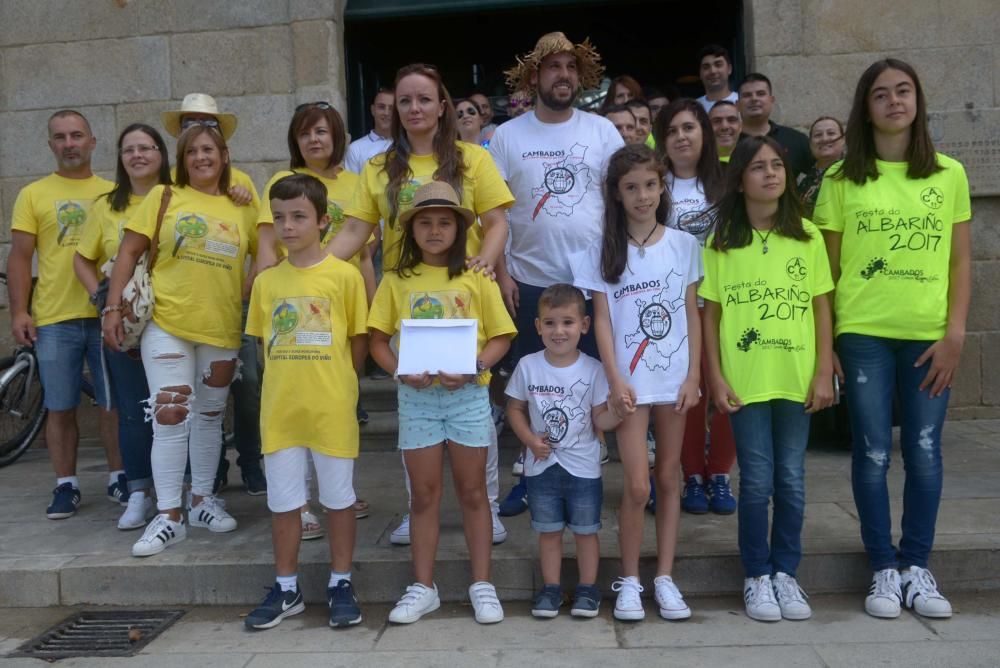 Herdeiros da Crus pondrá el broche de oro a una jornada de hermanamiento vinícola y entrega de premios a las mejores camisetas del Albariño.