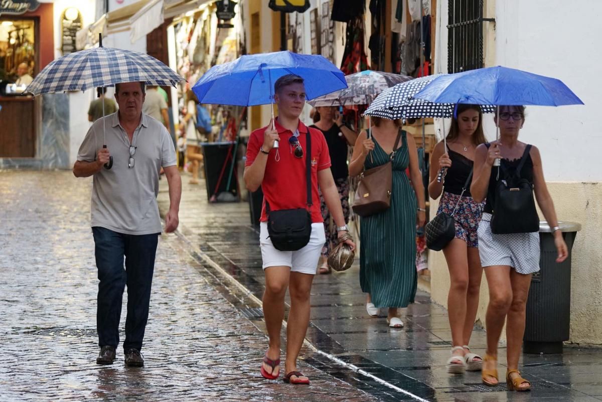 Llegan las primeras lluvias a Córdoba tras 123 días sin llover.