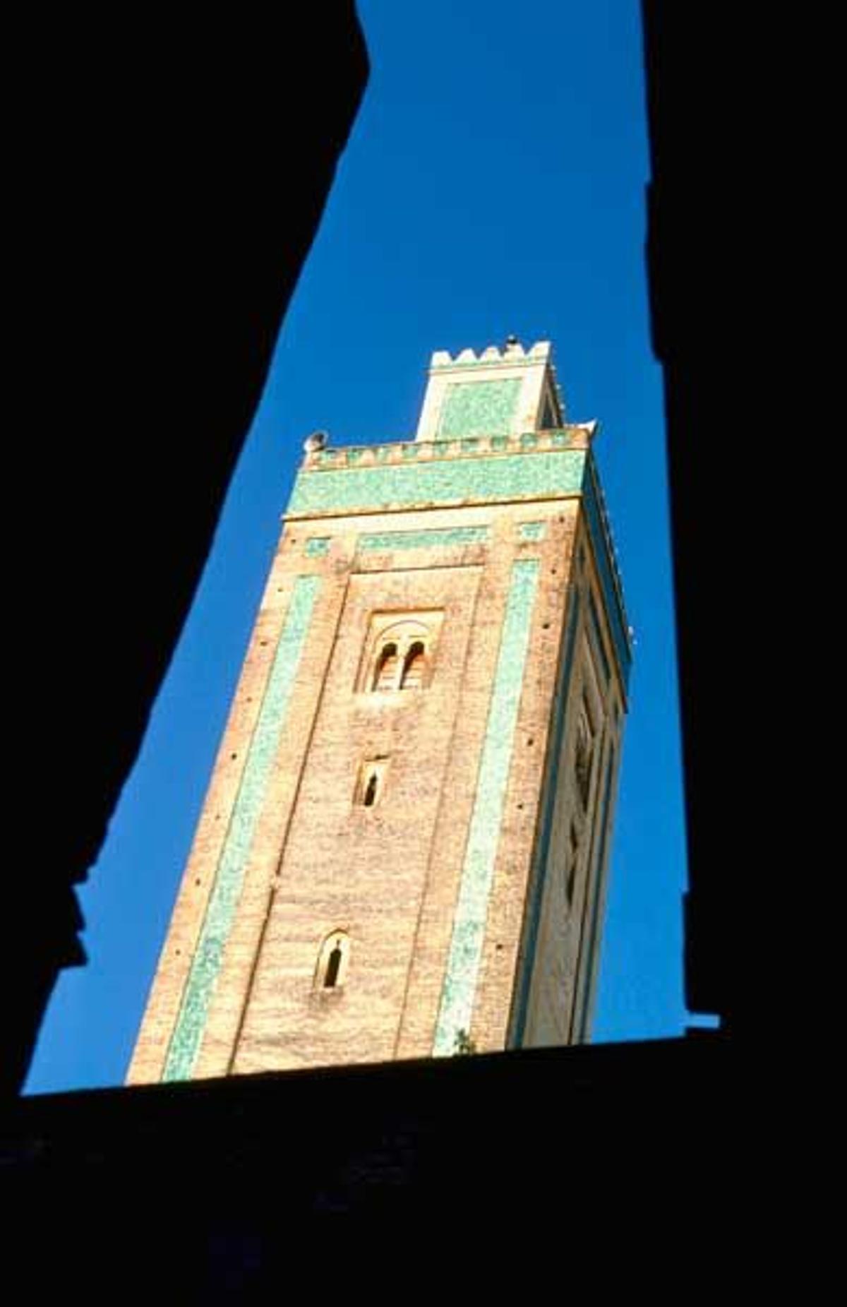 Minarete de la Mezquita de Karaouyine.