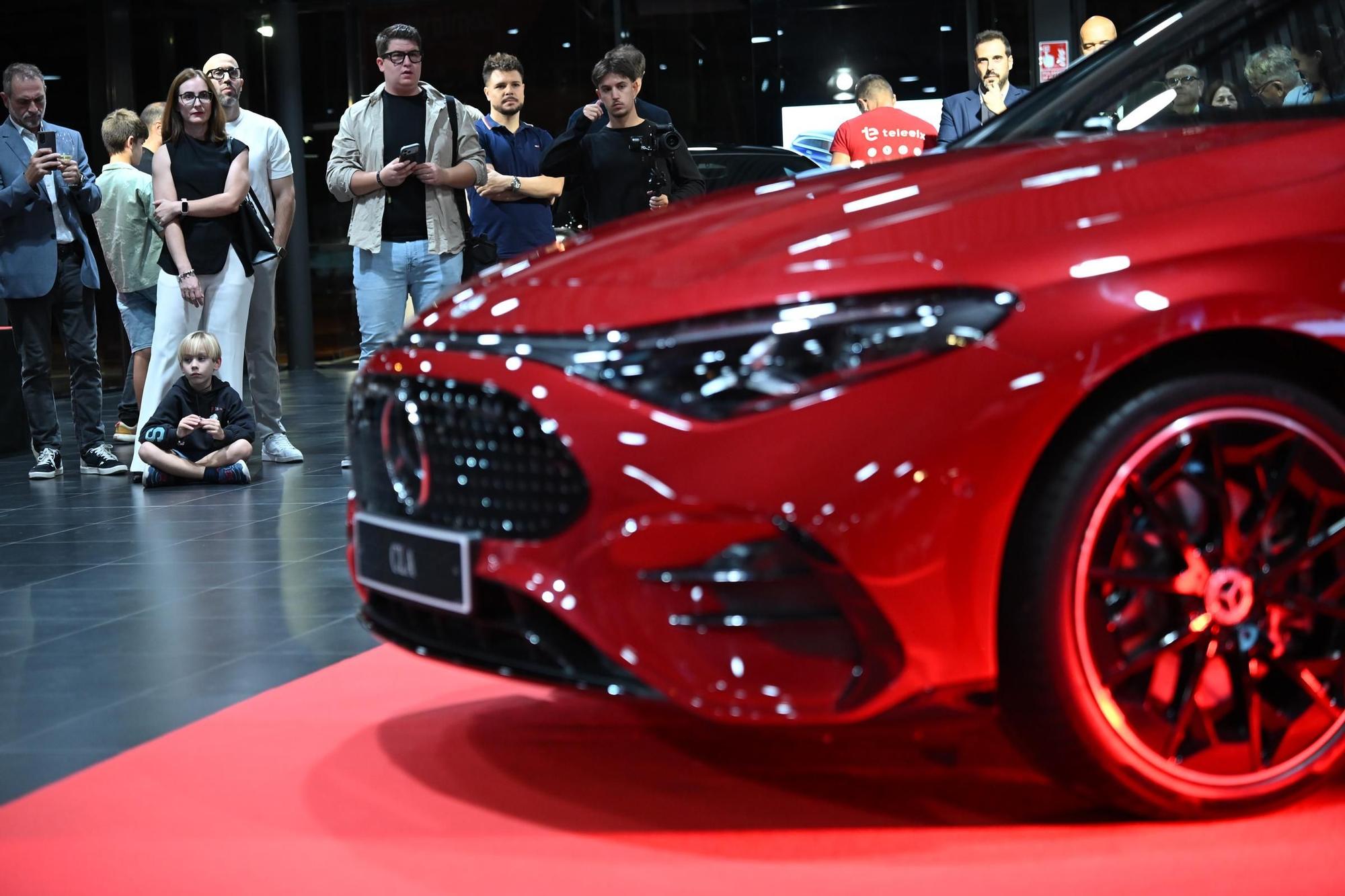 Así es el nuevo CLA presentado en Mercedes Vegar Elche