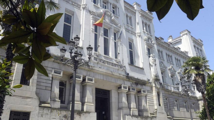 Imagen del Palacio de Justicia, en A Coruña. | Víctor Echave