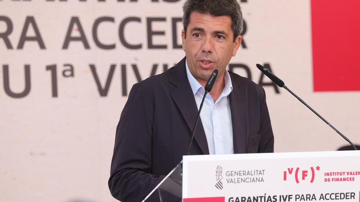 Carlos Mazón: “Destinamos 20 millones de euros en avales para ayudar a los jóvenes a adquirir su primera vivienda”