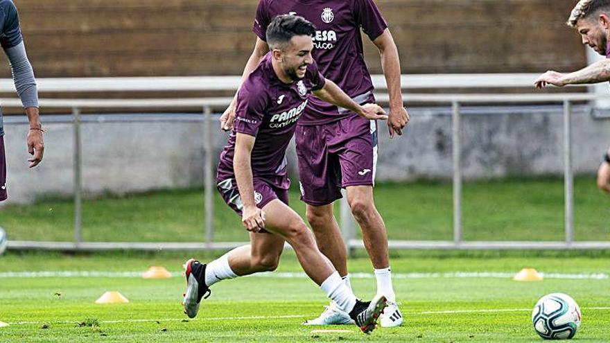 El futbolista en un entrenamiento