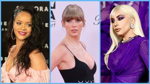 Rihanna, Taylor Swift y Lady Gaga