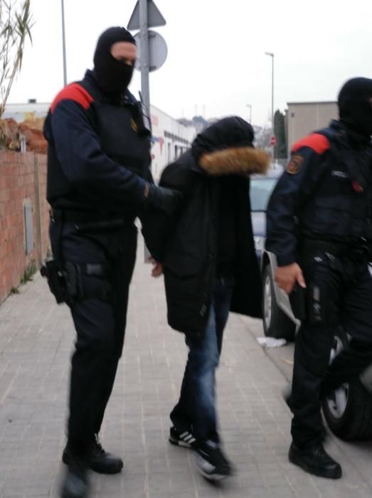 Dispositiu antidroga dels Mossos a la demarcació de Girona