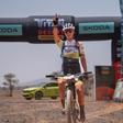 Tessa Kortekaas, en la Škoda Titan Desert Morocco 2023