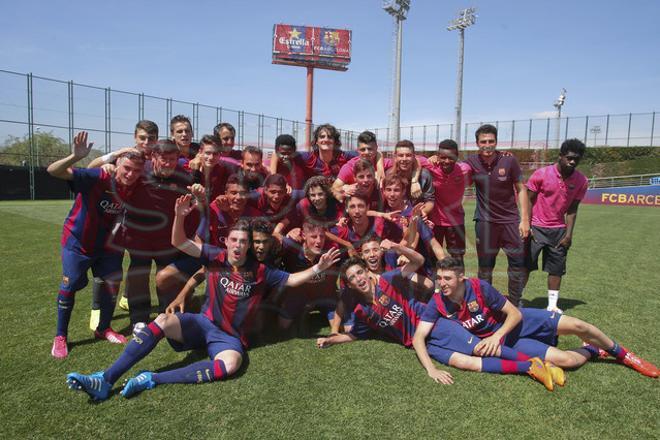 El FC Barcelona cadete, campeón de liga