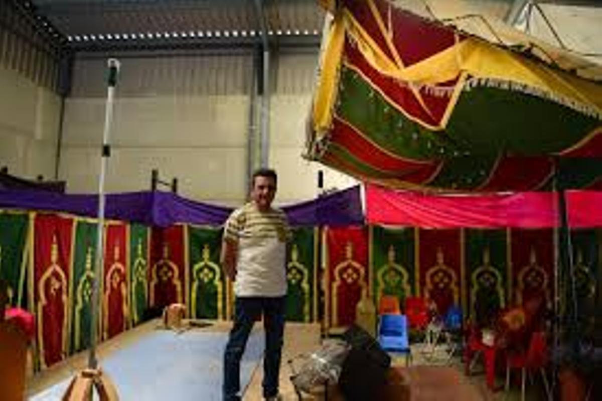 Juan Carlos Herrero, en La Jaimita de Plasencia.