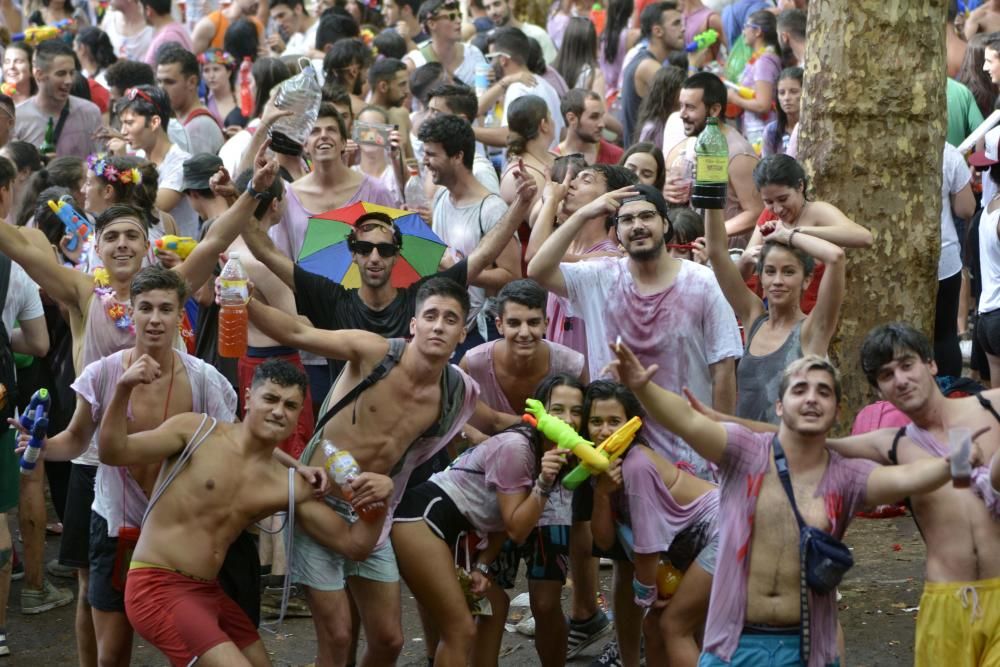 Diversión en Os Caneiros para despedir San Roque