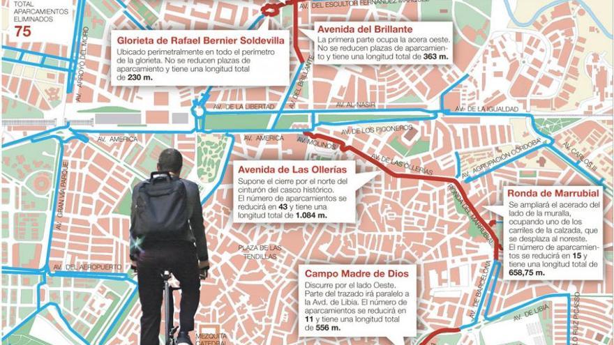 La Junta ejecutará este año 7 carriles bici de 3,2 kilómetros