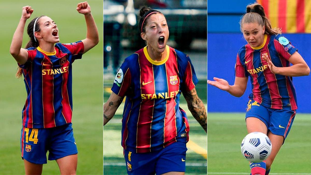 Lieke Martens, Aitana Bonmatí y Jenni Hermoso revelaron cómo vive el vestuario culé los días previos a la final de Champions