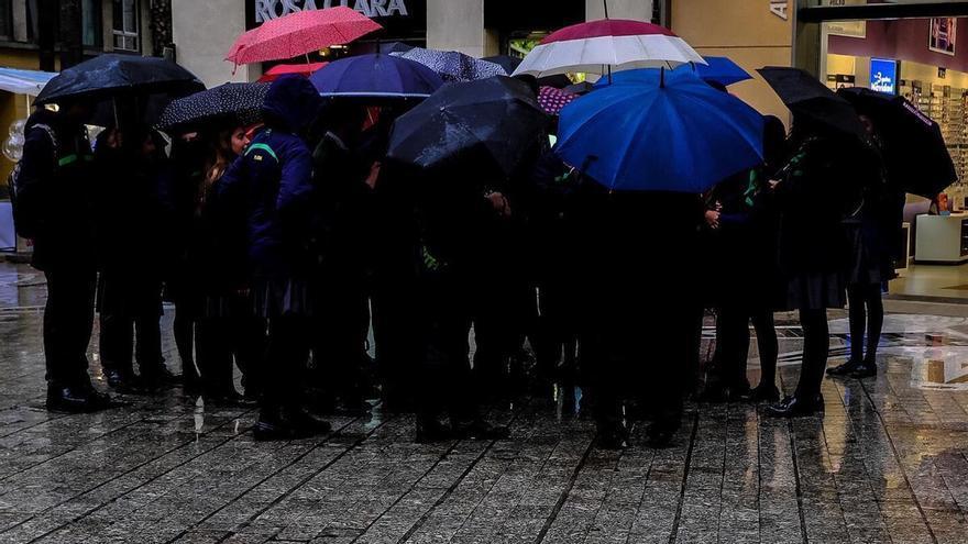 Málaga, en alerta naranja por lluvia