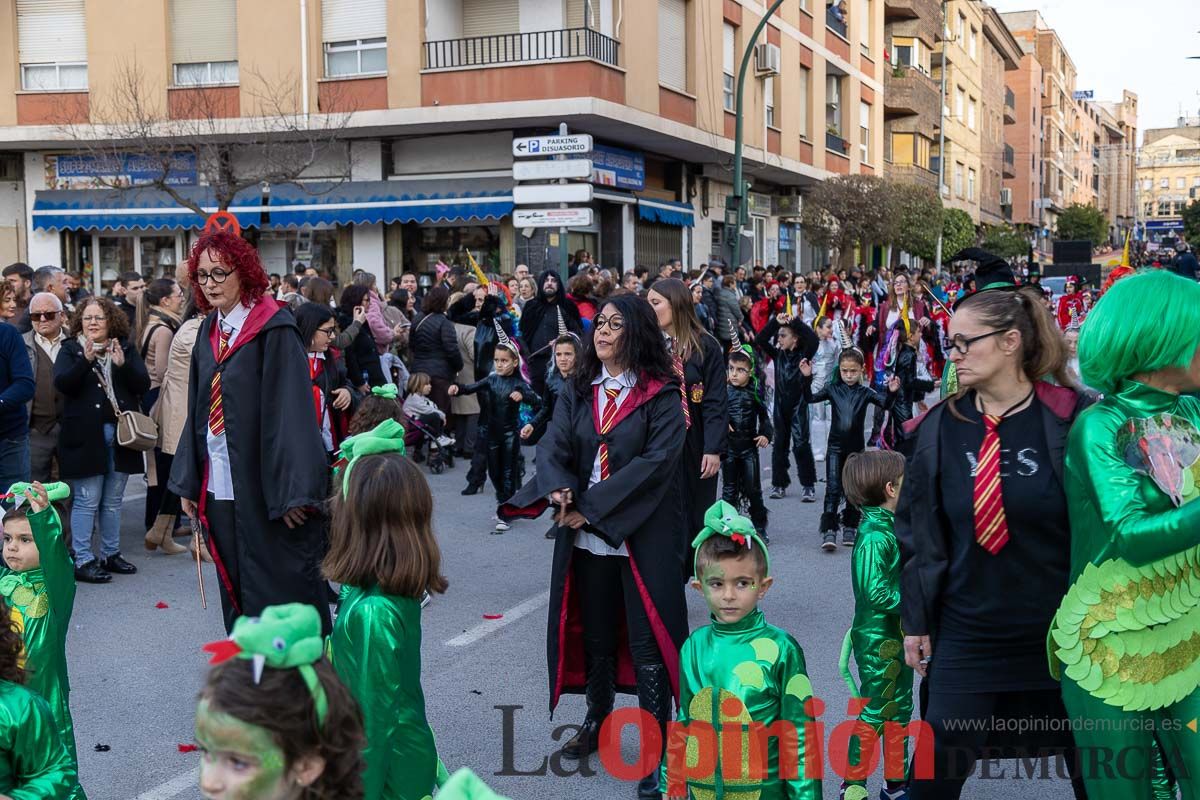 Los niños toman las calles de Cehegín en su desfile de Carnaval