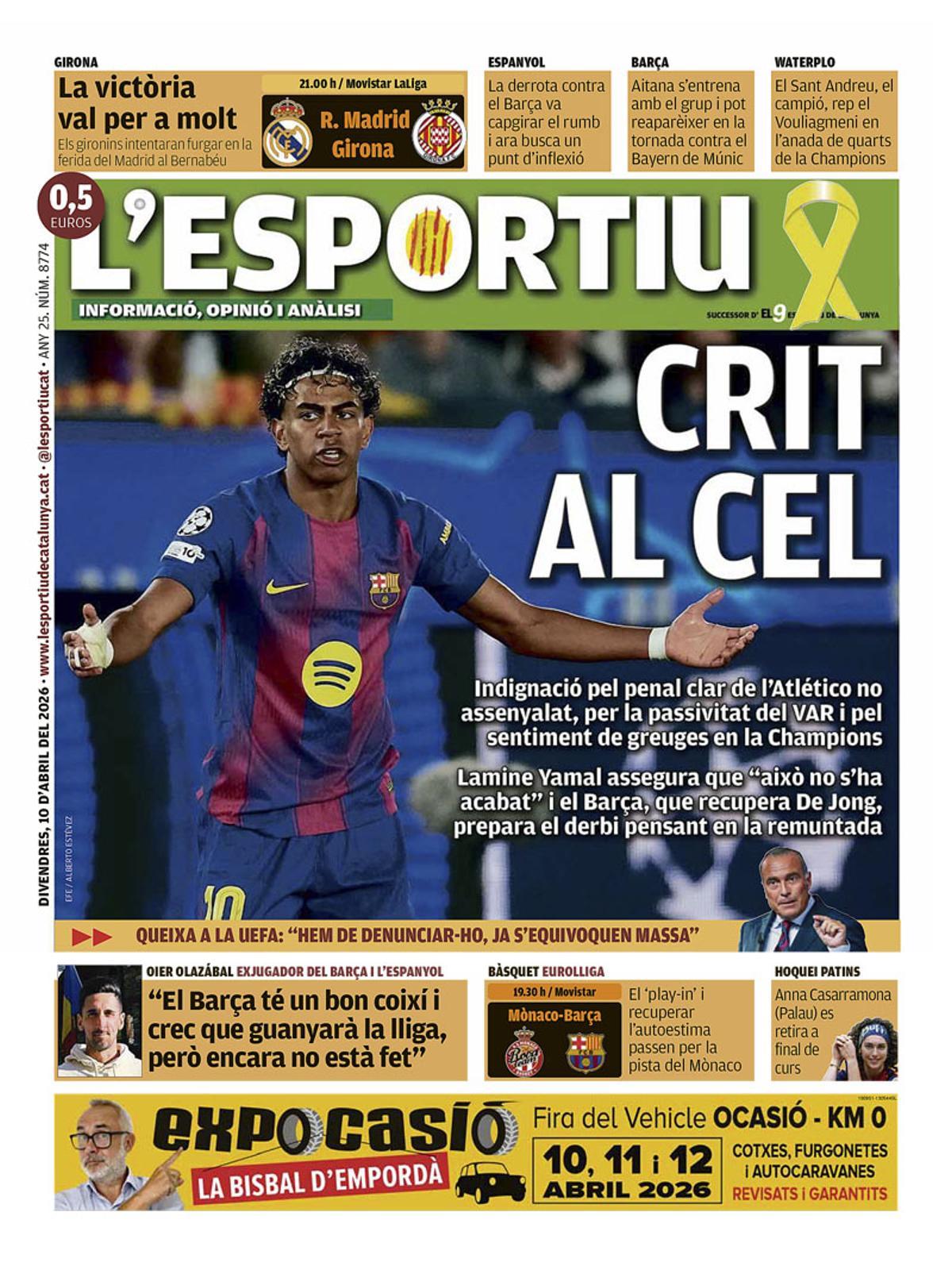 Las portadas de la prensa deportiva de hoy