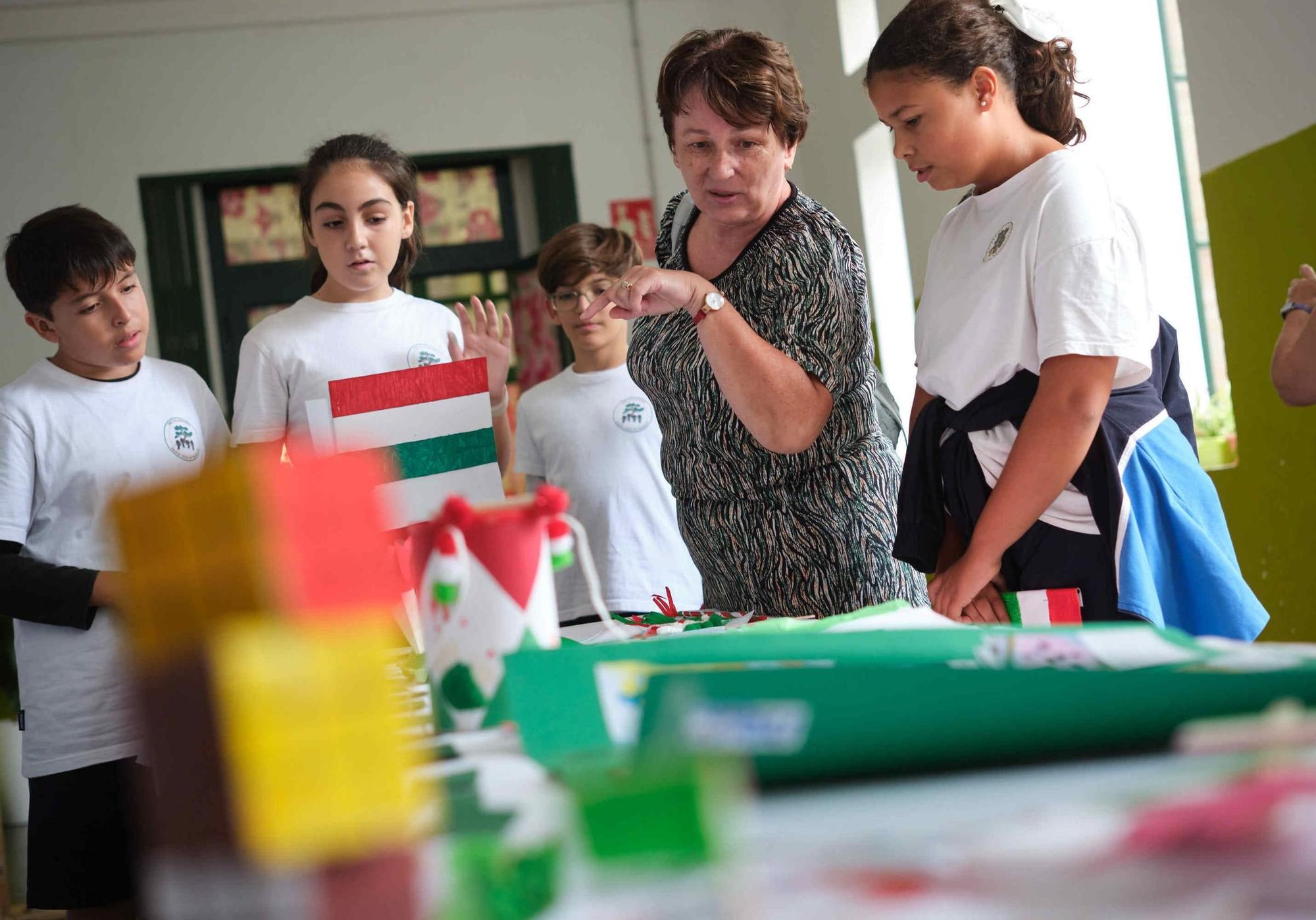 El CEIP Salamanca recibe la visita de ciudadanos de Italia, Alemania y Hungría dentro del Erasmus +
