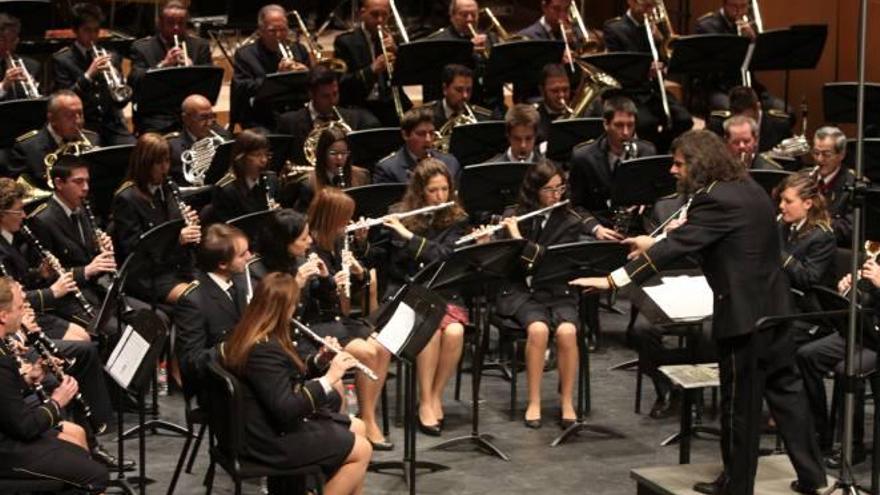 La Primitiva ofreció ayer el tradicional Concierto del Domingo de Ramos en el Teatro Calderón.