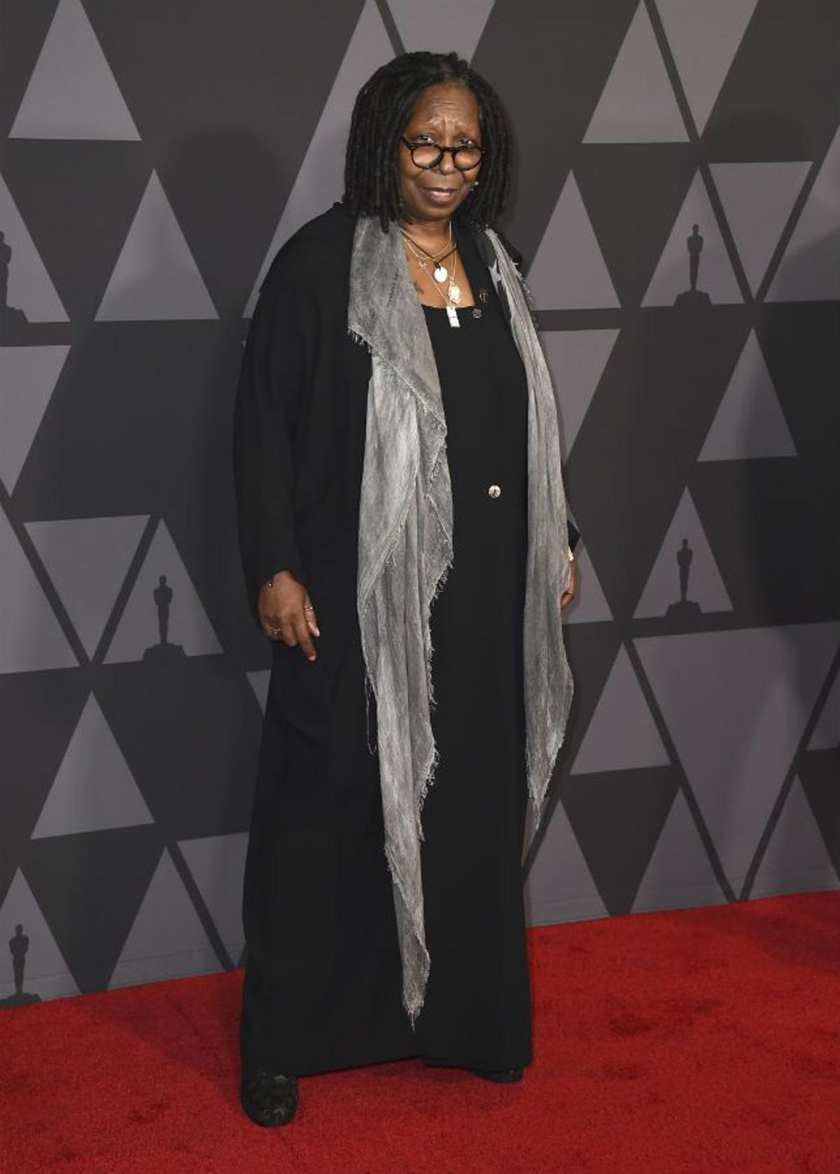 Whoopi Goldberd en los Premios del Gobernador