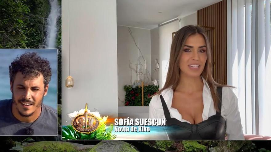 Sofía Suescun reaparece en Telecinco, tres años después, con un emotivo mensaje para Kiko Jiménez