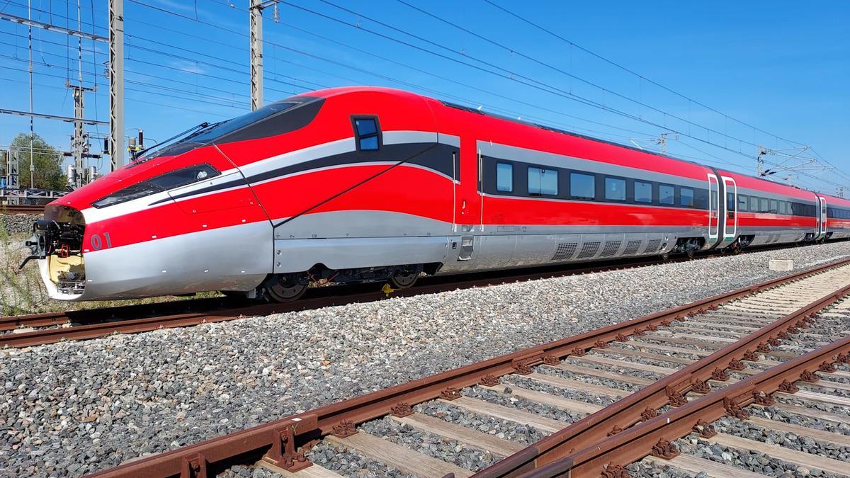 Imatge d&#039;un tren de la companyia ILSA, que començarà a operar en la xarxa d&#039;alta velocitat a partir del segon semestre del 2022