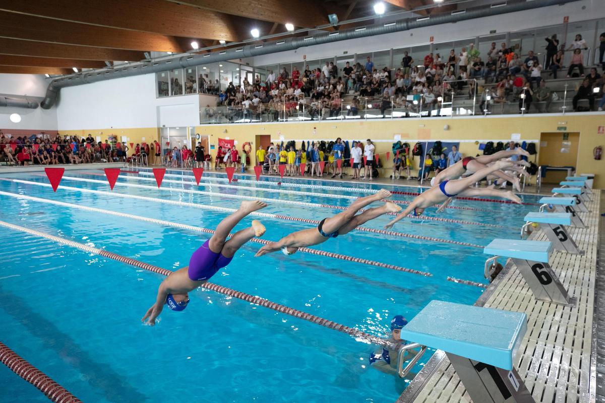 Imagen de archivo de la piscina de Es Viver