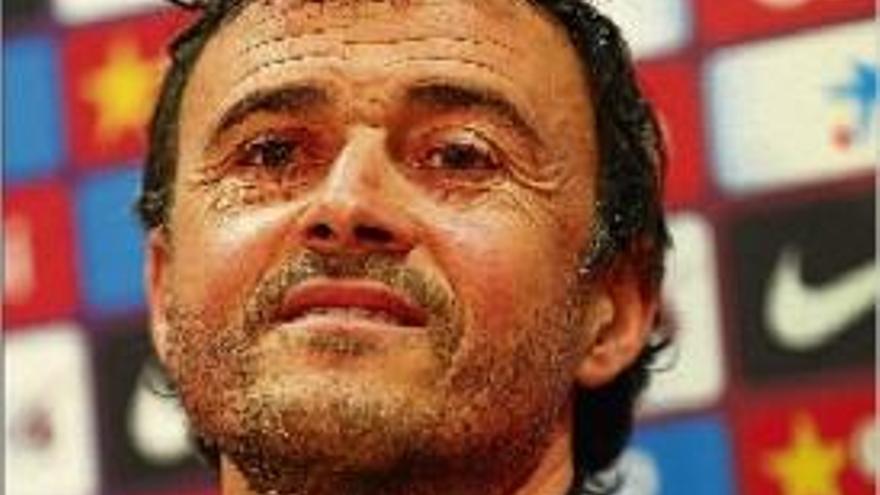 Luis Enrique té clar que el seu equip ha de sortir a guanyar