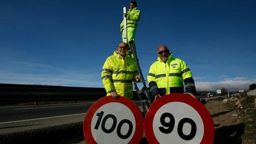 Alerta conductores: La velocidad máxima  pasa de 100 a 90 km/h