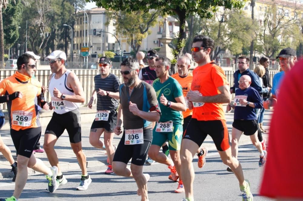 Media Maratón Murcia: Paso por Puente Reina Sofía