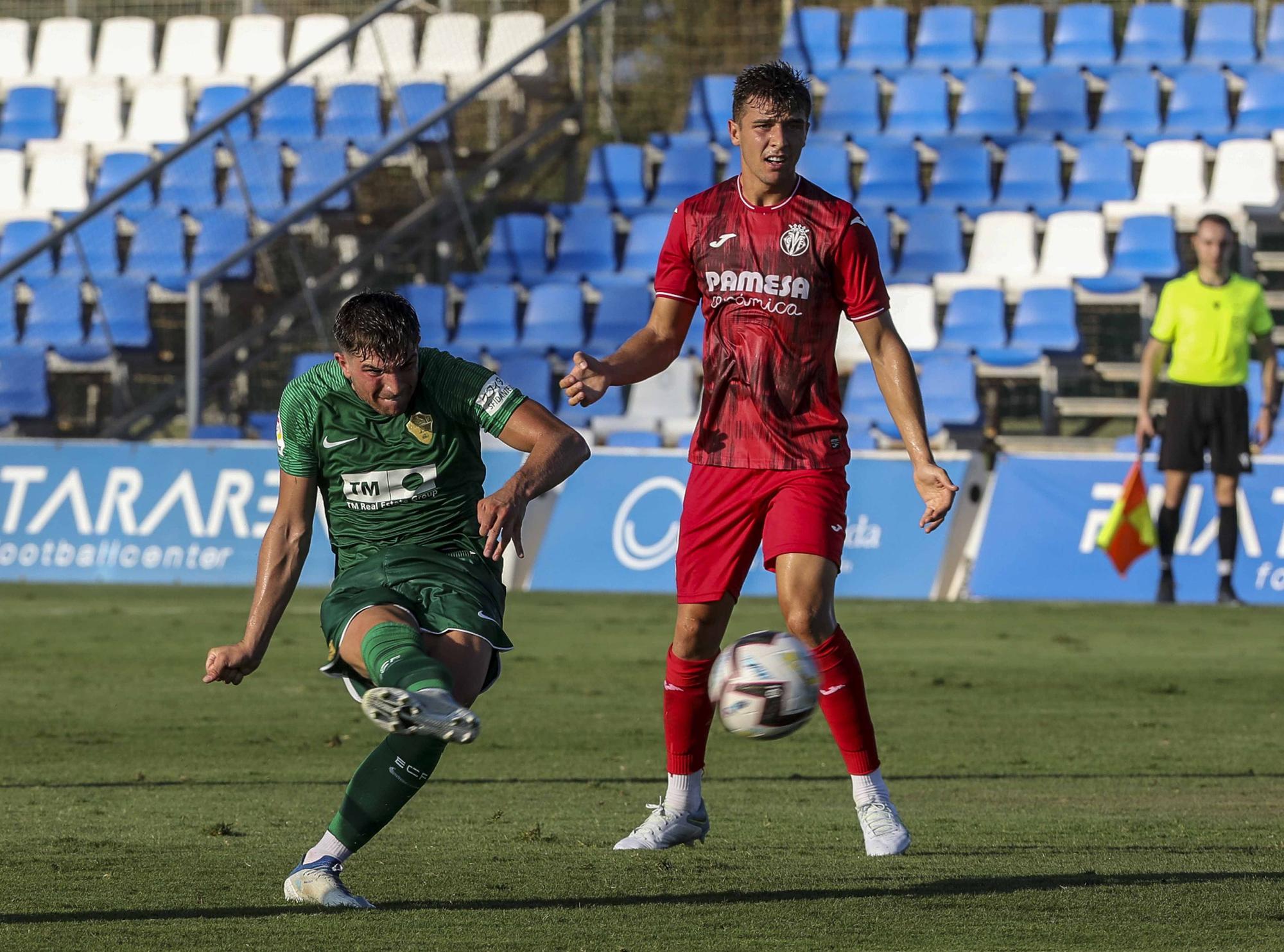 El Elche pierde 1-3 frente al Villarreal B en el segundo partido amistoso en el Pinatar Arena de San Pedro del Pinatar