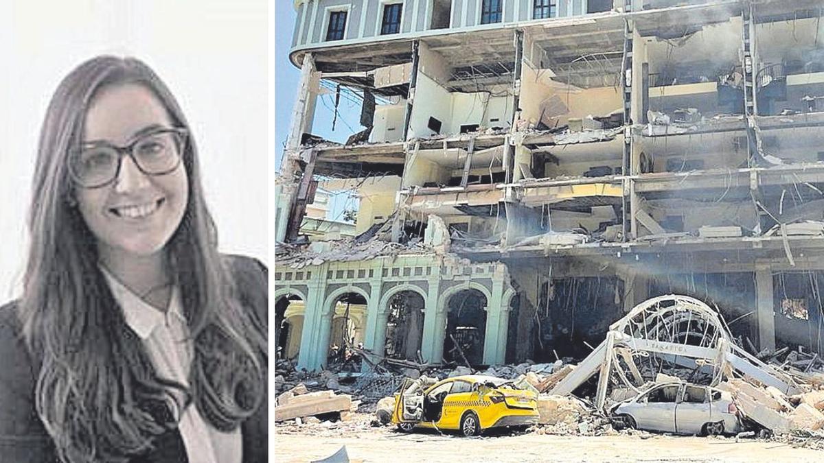 Cristina López-Cerón Ugarte es la joven de Viveiro que falleció en La Habana, tras la explosión en un hotel.