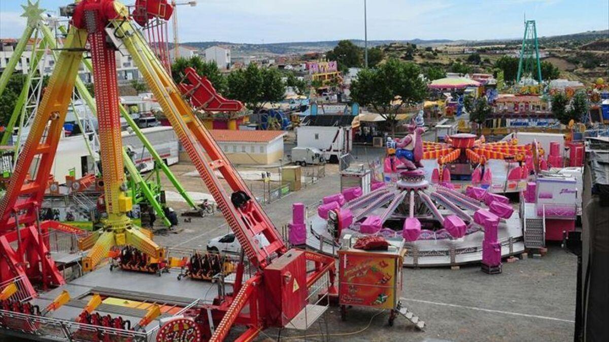 Atracciones, que volverán a la feria de junio de Plasencia.