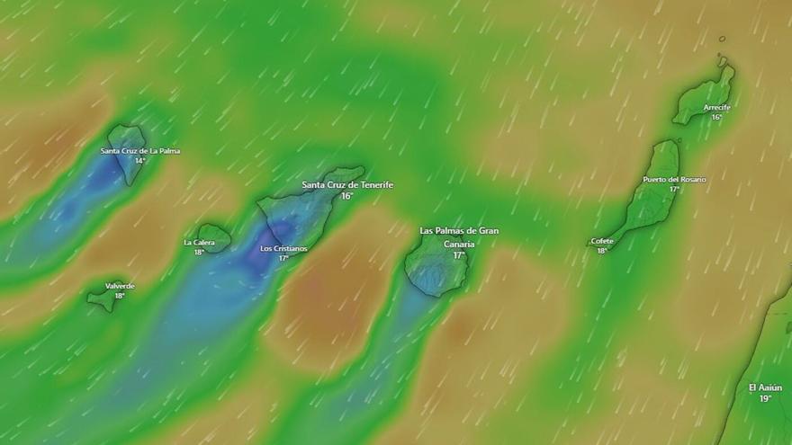 Tiempo inestable el Día de Reyes en Canarias: la Aemet pronostica lluvias intensas, viento fuerte y bajada de temperaturas