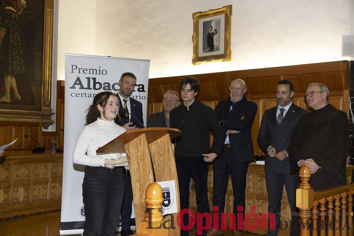 Entrega de los premios Albacara en Caravaca