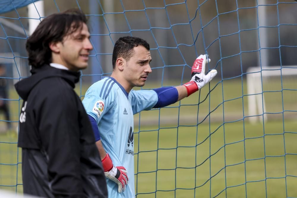 Entrenamiento del Real Oviedo