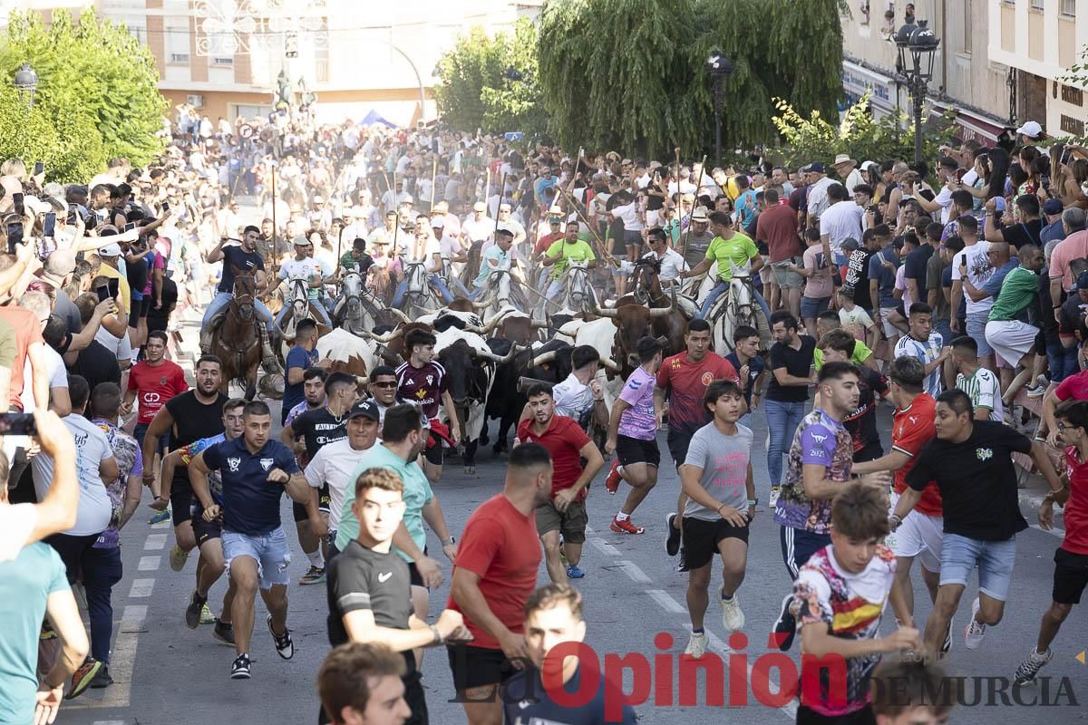 El segundo encierro de las Fiestas de Moratalla se salda con un herido