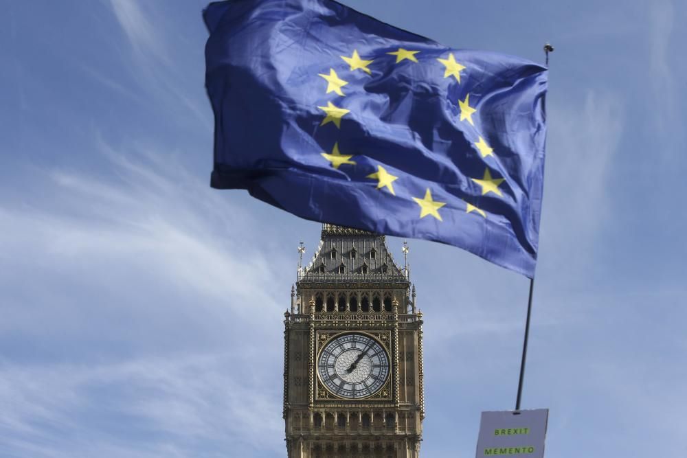 Manifestación en Londres contra el ''Brexit''