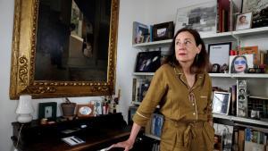 Victoria Bermejo, en su casa, en 2023