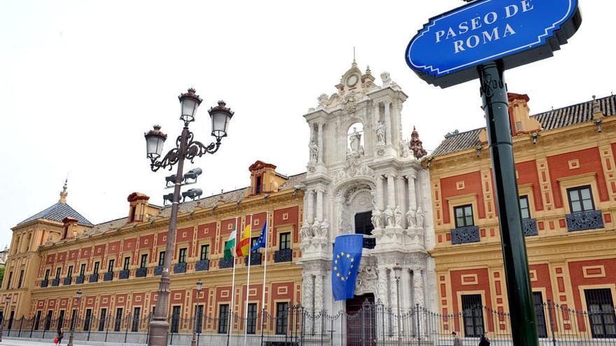 El Palacio de San Telmo, sede del Parlamento andaluz.