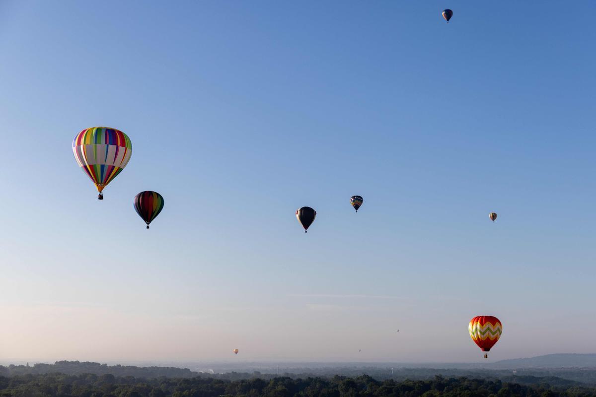 Celebran 40 años del Festival de globos aerostáticos de New Jersey