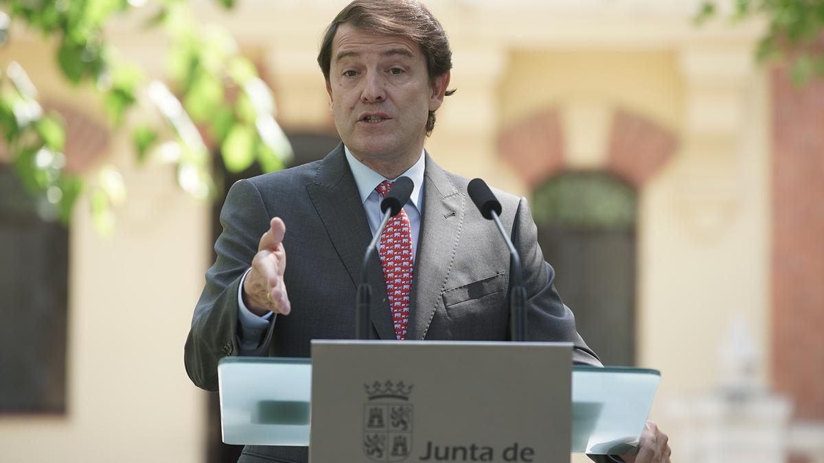 Alfonso Fernández Mañueco, presidente de Castilla y León.